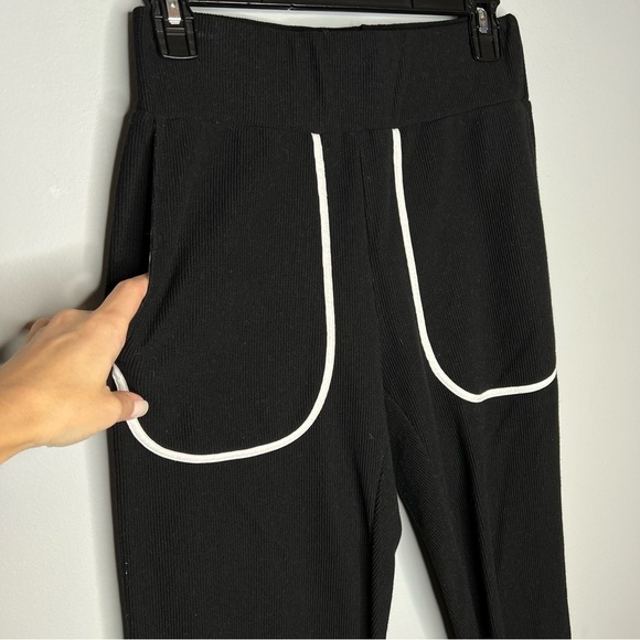 DANIEL W. FLETCHER Side Blue Stripe Side Pocket Sweatpants Pant - Picture 3 of 6